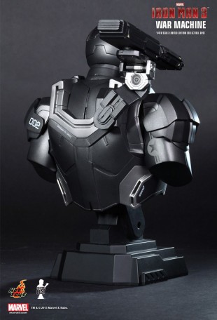 Hot Toys IRON MAN 3 WAR MACHINE 1/4TH SCALE BUST