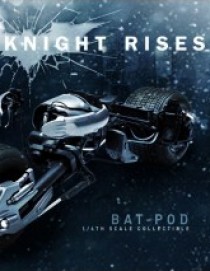 Hot toys THE DARK KNIGHT RISES BAT-POD 1/6TH SCALE VEHICLE