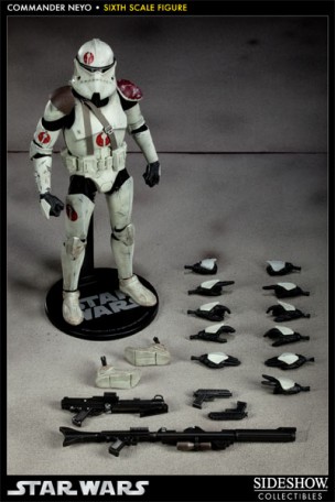 Sideshow Star Wars Clone Commander NEYO 1/6TH Scale Figure