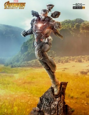 Iron Studios Avengers: Infinity War War Machine 1/10TH Scale Statue