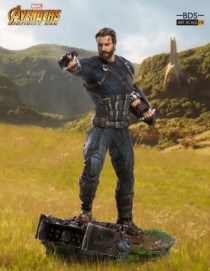 Iron Studios Avengers: Infinity War Captain America 1/10TH Scale Statue