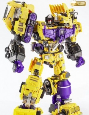 Oversized GT Devastator G2 Color Set of 6 Robot Figure