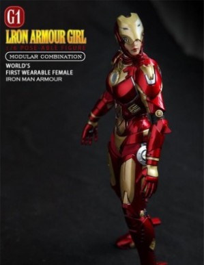 Lightningtoys Iron Armour Girl 1/6TH Scale Figure