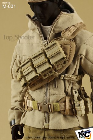 MC Toys 1/6TH Scale Top Shooter Set