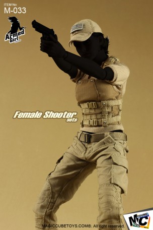 MC Toys 1/6TH Scale Female Shooter Set