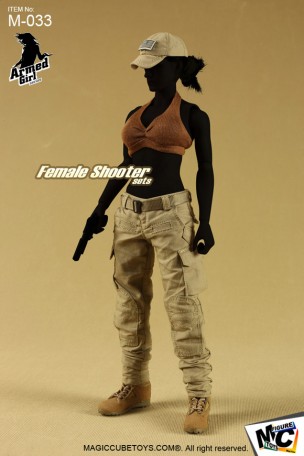 MC Toys 1/6TH Scale Female Shooter Set