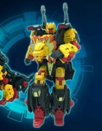 MMC Reformatted R-04 Leo Dux the Squadron Commander Robot Figure