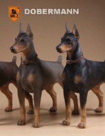 Mr.Z German Doberman 1/6TH Scale Resin Statue