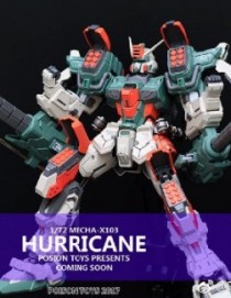 Moshow Metal Build 1/72 Hurricane Buster Gundam