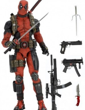 NECA Marvel Deadpool 1/4th Scale Action Figure