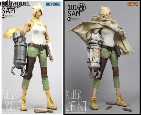 Original Effect Killer Instinct Sam 1/6TH Scale Female Figure