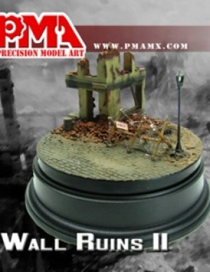 PMA Wall Ruins II Diorama for 1/72 Tank Model