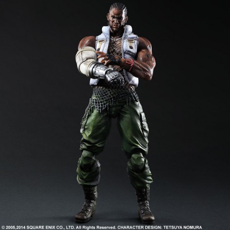 Play Arts Kai Final Fantasy VII Barret Wallace Action Figure