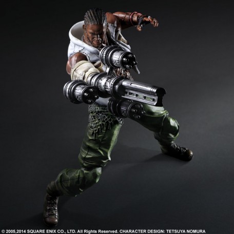 Play Arts Kai Final Fantasy VII Barret Wallace Action Figure