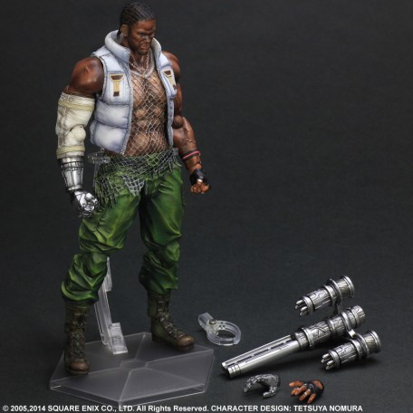 Play Arts Kai Final Fantasy VII Barret Wallace Action Figure