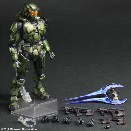 Play Arts Kai Halo2 Anniversary Edition Master Chief Action Figure