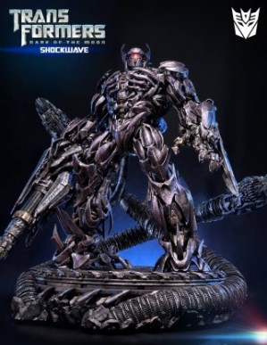 Prime 1 Studio Transformers Dark of The Moon Shockwave Statue