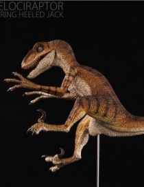 REBOR Velociraptor Spring-heeled Jack 1:18 Scale Dinosaur Model