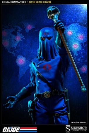 Sideshow G.I.Joe Cobra Commander 1/6TH Scale Figure