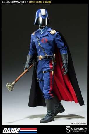 Sideshow G.I.Joe Cobra Commander 1/6TH Scale Figure