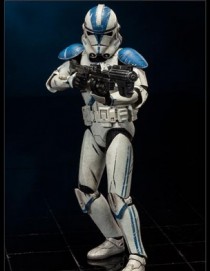 Sideshow Star Wars Clone Trooper Deluxe 501st 1/6TH Scale Figure