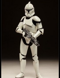 Sideshow Star Wars Clone Trooper Deluxe Shiny 1/6TH Scale Figure