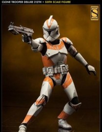 Sideshow Star Wars Clone Trooper Deluxe 212th 1/6TH Scale Figure