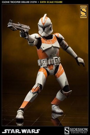 Sideshow Star Wars Clone Trooper Deluxe 212th 1/6TH Scale Figure