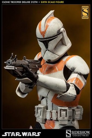 Sideshow Star Wars Clone Trooper Deluxe 212th 1/6TH Scale Figure