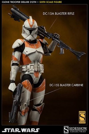 Sideshow Star Wars Clone Trooper Deluxe 212th 1/6TH Scale Figure