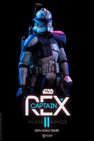 Sideshow Star Wars Captain Rex Sixth Scale Figure