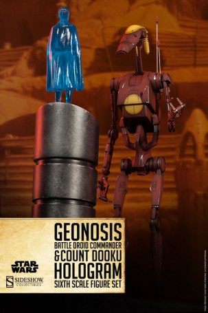 Sideshow Star Wars Geonosis Commander Battle Droid 1/6TH Figure