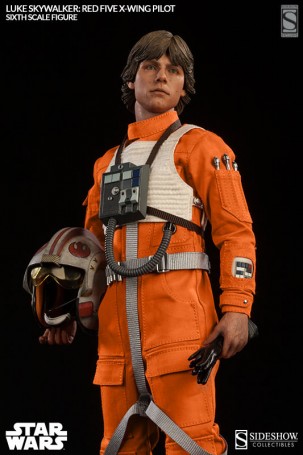 Sideshow Star Wars Luke Skywalker: Red Five X-wing Pilot 1/6TH Scale Figure