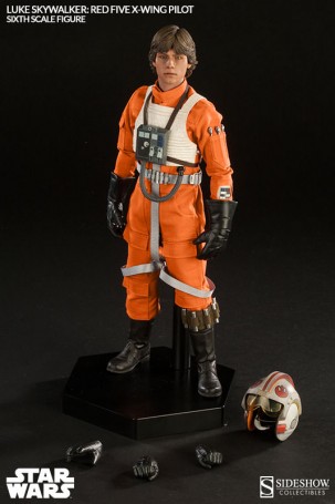Sideshow Star Wars Luke Skywalker: Red Five X-wing Pilot 1/6TH Scale Figure