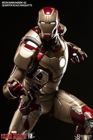 Sideshow Iron Man Mark 42 Quarter Scale Maquette