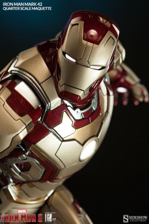 Sideshow Iron Man Mark 42 Quarter Scale Maquette