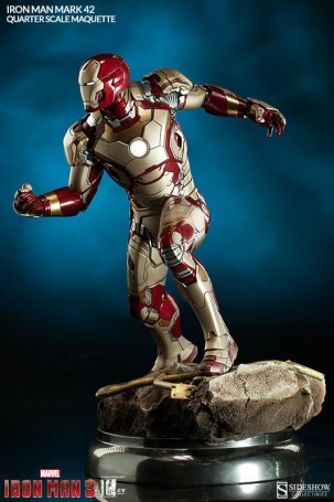 Sideshow Iron Man Mark 42 Quarter Scale Maquette