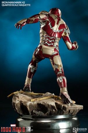 Sideshow Iron Man Mark 42 Quarter Scale Maquette