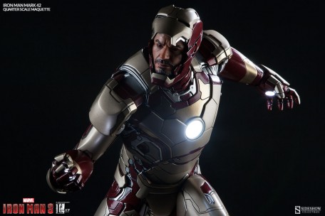 Sideshow Iron Man Mark 42 Quarter Scale Maquette