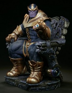 Sideshow Thanos on Throne Maquette