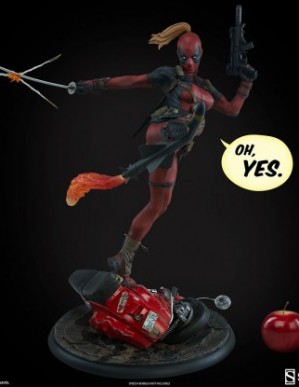 Sideshow Lady Deadpool Premium Format Figure