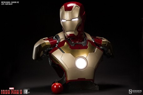 Sideshow Iron Man Mark 42 Life-Size Bust