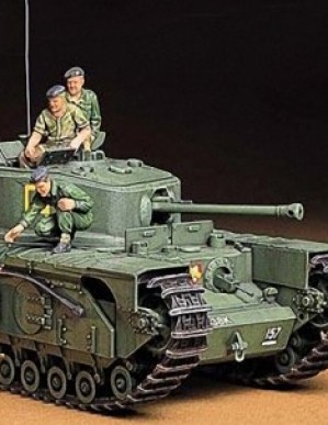 Tamiya 35210 1/35 British Churchill Mk.VII Infantry Tank Mk.IV Model Kit