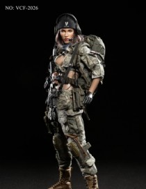 VERYCOOL ACU Camo Female Shooter 1/6TH Scale Figure