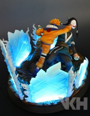 VKH Naruto vs Haku Resin Statue