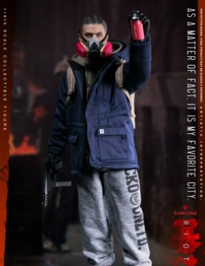 VTS TOYS THE DARKZONE RIOTER 1/6TH Scale Figure