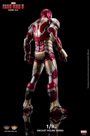 King Arts Iron Man Mark42 1/9TH Scale Diecast Figure