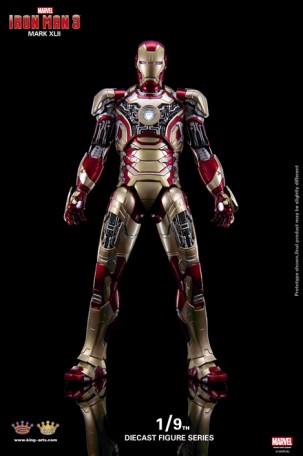 King Arts Iron Man Mark42 1/9TH Scale Diecast Figure