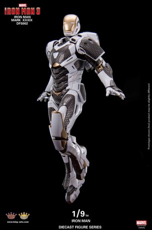 King Arts Iron Man Mark39 1/9TH Scale Diecast Figure