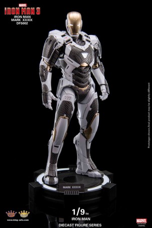 King Arts Iron Man Mark39 1/9TH Scale Diecast Figure